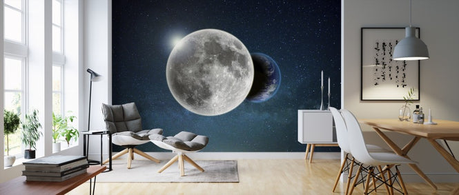 PHOTOWALL / Earth and Moon (e310775)