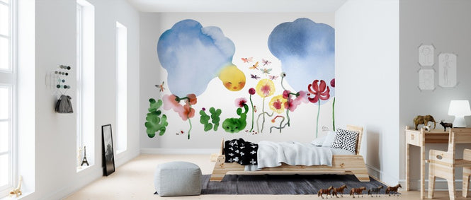 PHOTOWALL / Water Color Flowers I (e311292)
