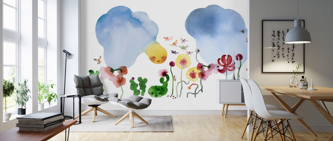 PHOTOWALL / Water Color Flowers I (e311292)