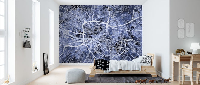 PHOTOWALL / Glasgow Street Map (e311383)