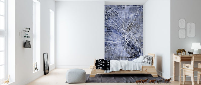 PHOTOWALL / Dallas Texas City Map (e311447)