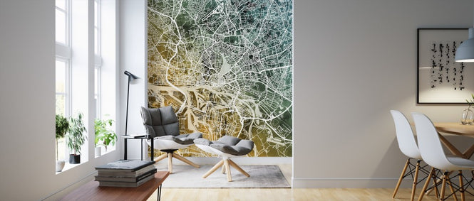 PHOTOWALL / Hamburg Germany City Map (e311467)