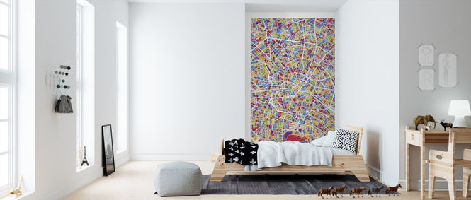 PHOTOWALL / Berlin Germany City Map (e311561)