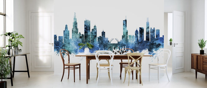 PHOTOWALL / Chicago Illinois Skyline (e311618)