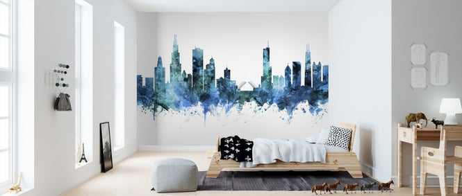 PHOTOWALL / Chicago Illinois Skyline (e311618)