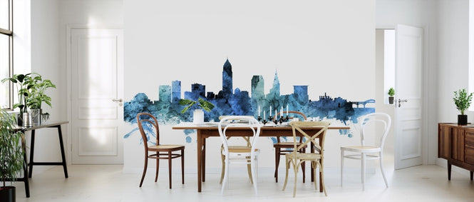 PHOTOWALL / Cleveland Ohio Skyline (e311660)