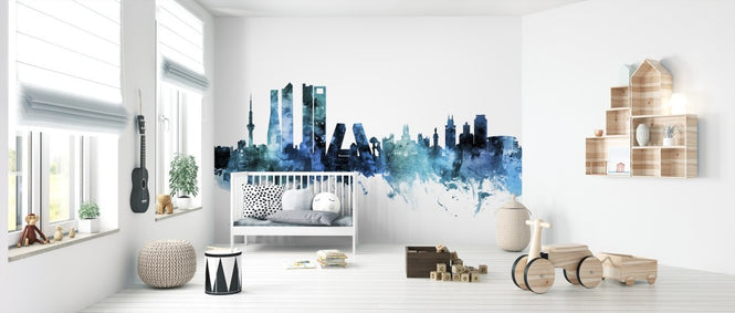 PHOTOWALL / Madrid Spain Skyline (e311754)