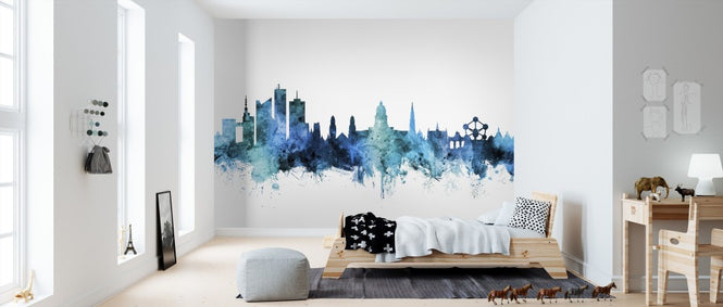 PHOTOWALL / Brussels Belgium Skyline (e311765)