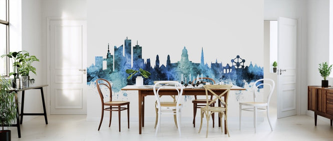 PHOTOWALL / Brussels Belgium Skyline (e311765)