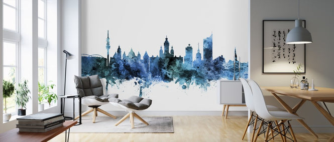 PHOTOWALL / Leipzig Germany Skyline (e311780)