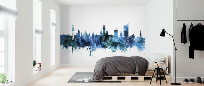 PHOTOWALL / Leipzig Germany Skyline (e311780)