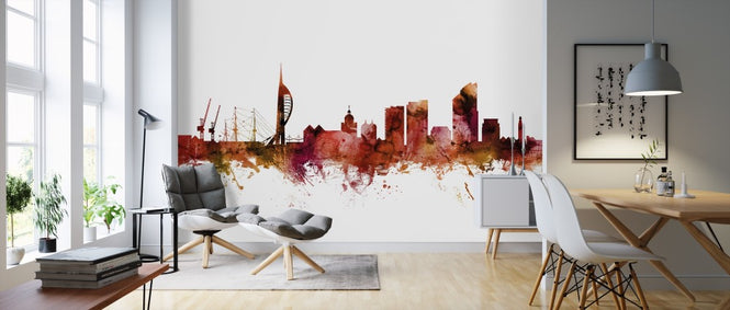 PHOTOWALL / Portsmouth England Skyline (e311866)
