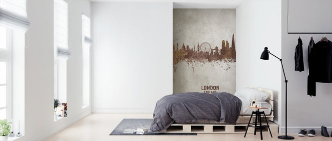PHOTOWALL / London England Rust Skyline (e312105)