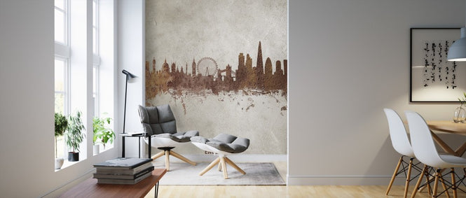 PHOTOWALL / London England Rust Skyline (e312105)