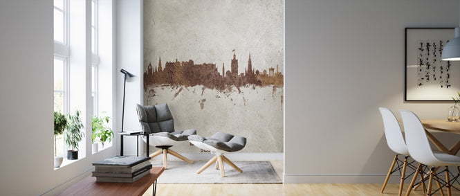 PHOTOWALL / Edinburgh Scotland Rust Skyline (e312107)