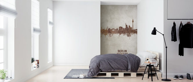 PHOTOWALL / Berlin Germany Rust Skyline (e312122)