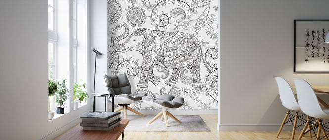 PHOTOWALL / Color My World Elephant (e312228)