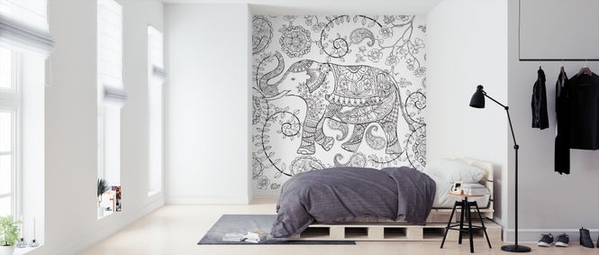 PHOTOWALL / Color My World Elephant (e312228)