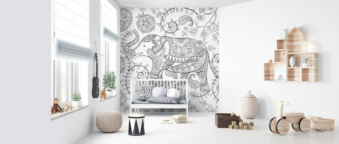 PHOTOWALL / Color My World Elephant (e312228)