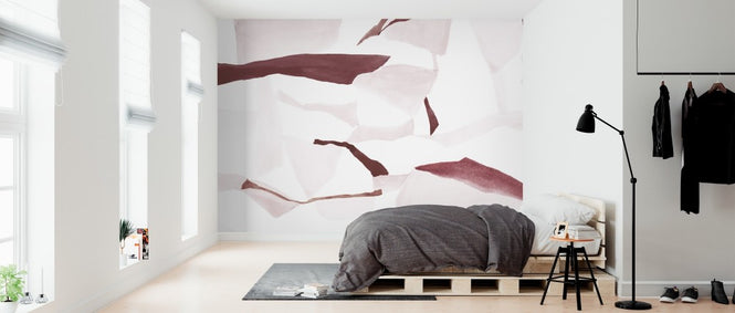 PHOTOWALL / Fractal Burgundy and Pink (e312702)