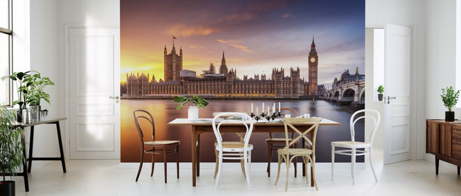 PHOTOWALL / London Palace of Westminster Sunset (e312860)
