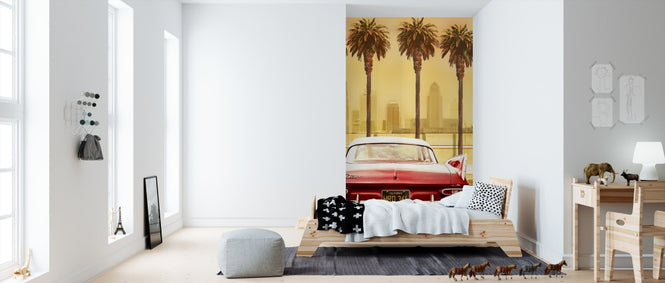 PHOTOWALL / Plymouth Savoy with Palms (e312870)