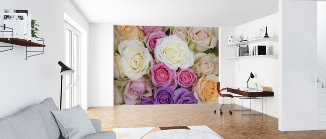 PHOTOWALL / Colorful Roses (e313224)