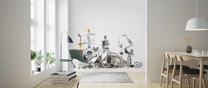 PHOTOWALL / Junkyard - Gray (e313821)