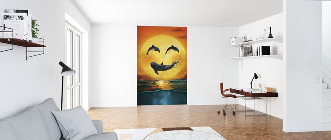 PHOTOWALL / Dolphin Emoji Smily (e313837)