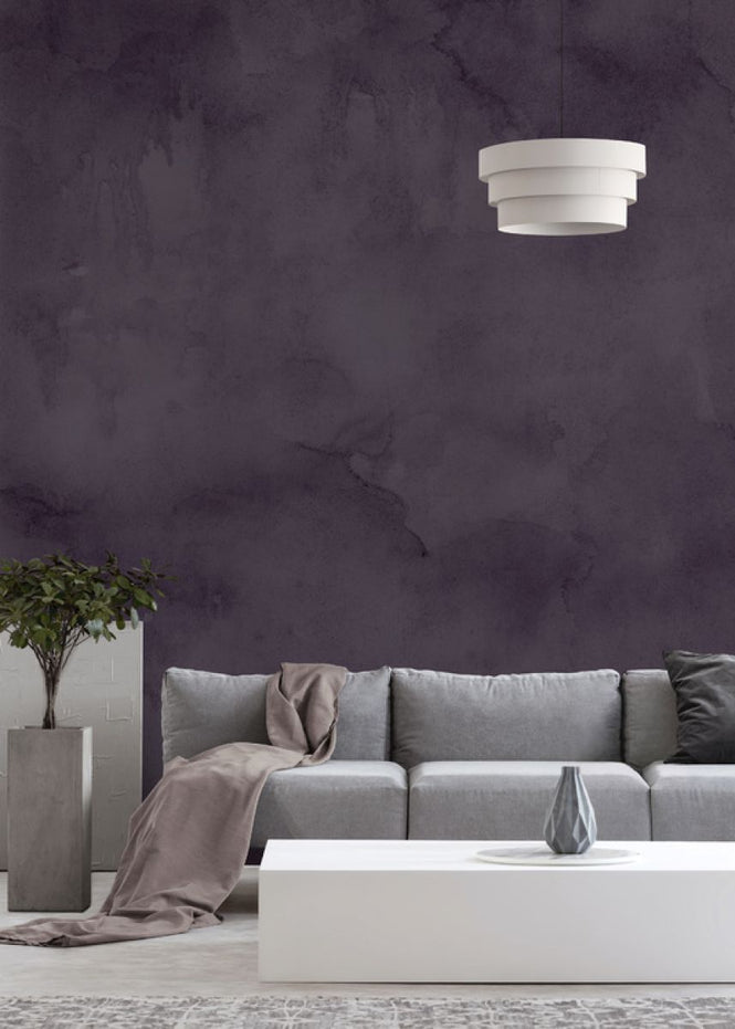 PHOTOWALL / Watercolour - Evening Plum (e314455)