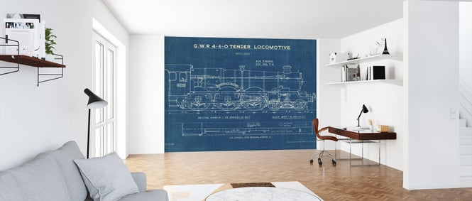 PHOTOWALL / Locomotive Blueprint I (e315282)