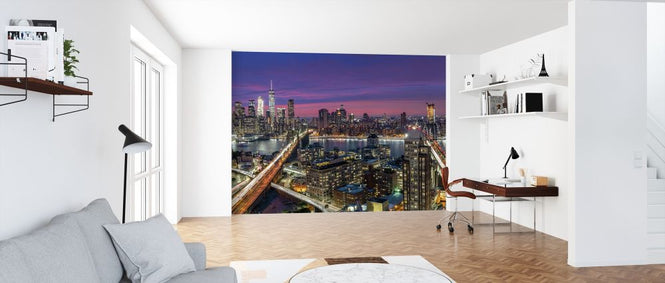 PHOTOWALL / Manhattan Skyline Sunset (e315401)