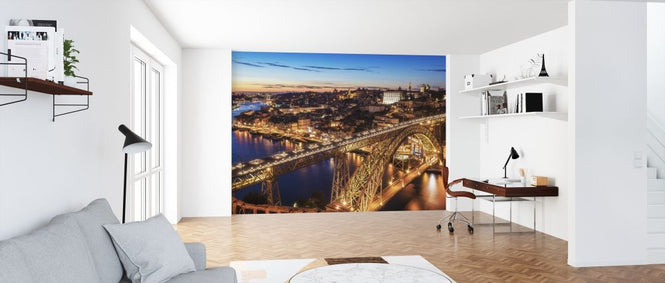 PHOTOWALL / Portugal Porto Blue Hour (e315423)