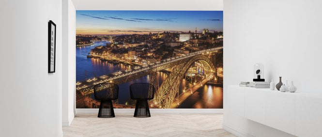 PHOTOWALL / Portugal Porto Blue Hour (e315423)
