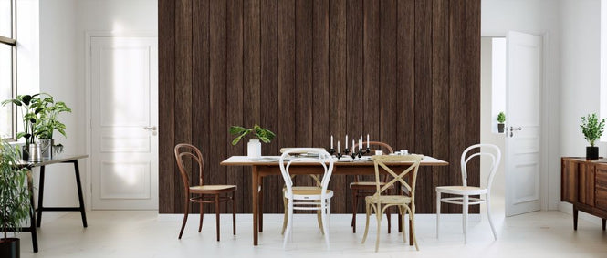 PHOTOWALL / Dark Plank Wall (e315673)