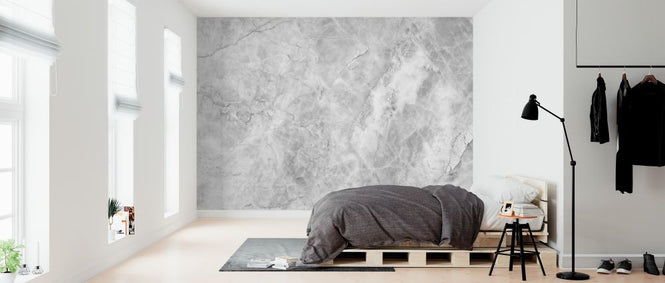 PHOTOWALL / White Marble Background (e315767)