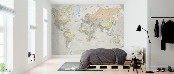 PHOTOWALL / Classic World Map (e316089)