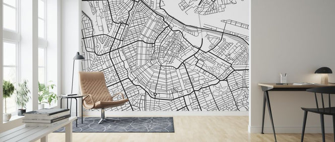 PHOTOWALL / Amsterdam Map (e315861)