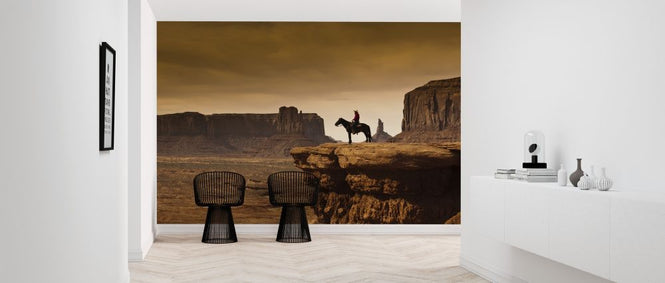 PHOTOWALL / Cowboy in Valley Tribal (e315870)