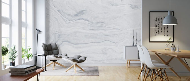 PHOTOWALL / Suminagashi Marbling - Kuro (e315564)