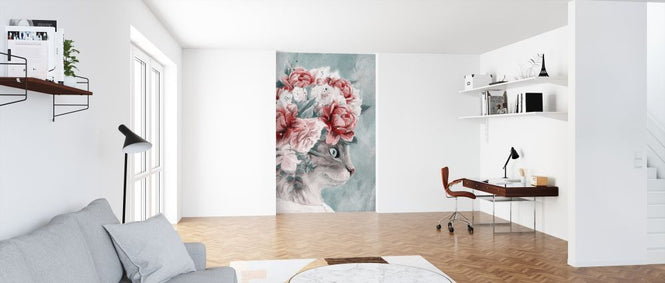 PHOTOWALL / Bouquet Cat (e316157)