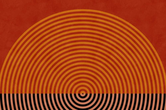 PHOTOWALL / Circles Mid Century XI (e316819)