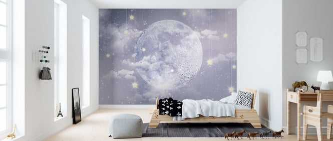 PHOTOWALL / Moon with stars (e317159)