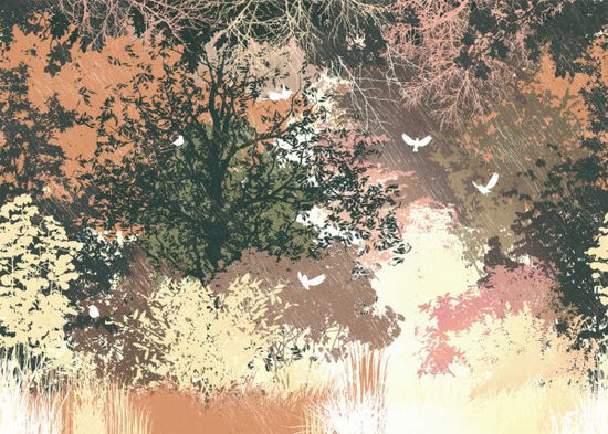 PHOTOWALL / Deep in Forest - Tangerine (e317174)