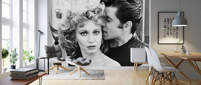 PHOTOWALL / Grease - John Travolta and Olivia Newton John (e317044)