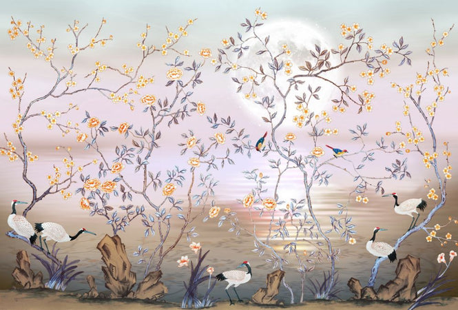 PHOTOWALL / Birds in Beautiful Scenery (e317395)