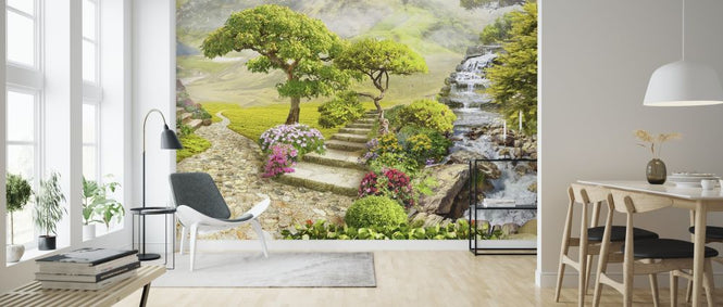 PHOTOWALL / Waterfalls in Garden (e317400)