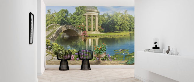 PHOTOWALL / Swans in Pond (e317401)