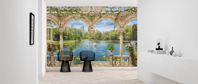 PHOTOWALL / Swans in Park (e317406)