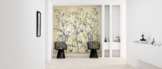 PHOTOWALL / Blue Rose Bush (e317661)